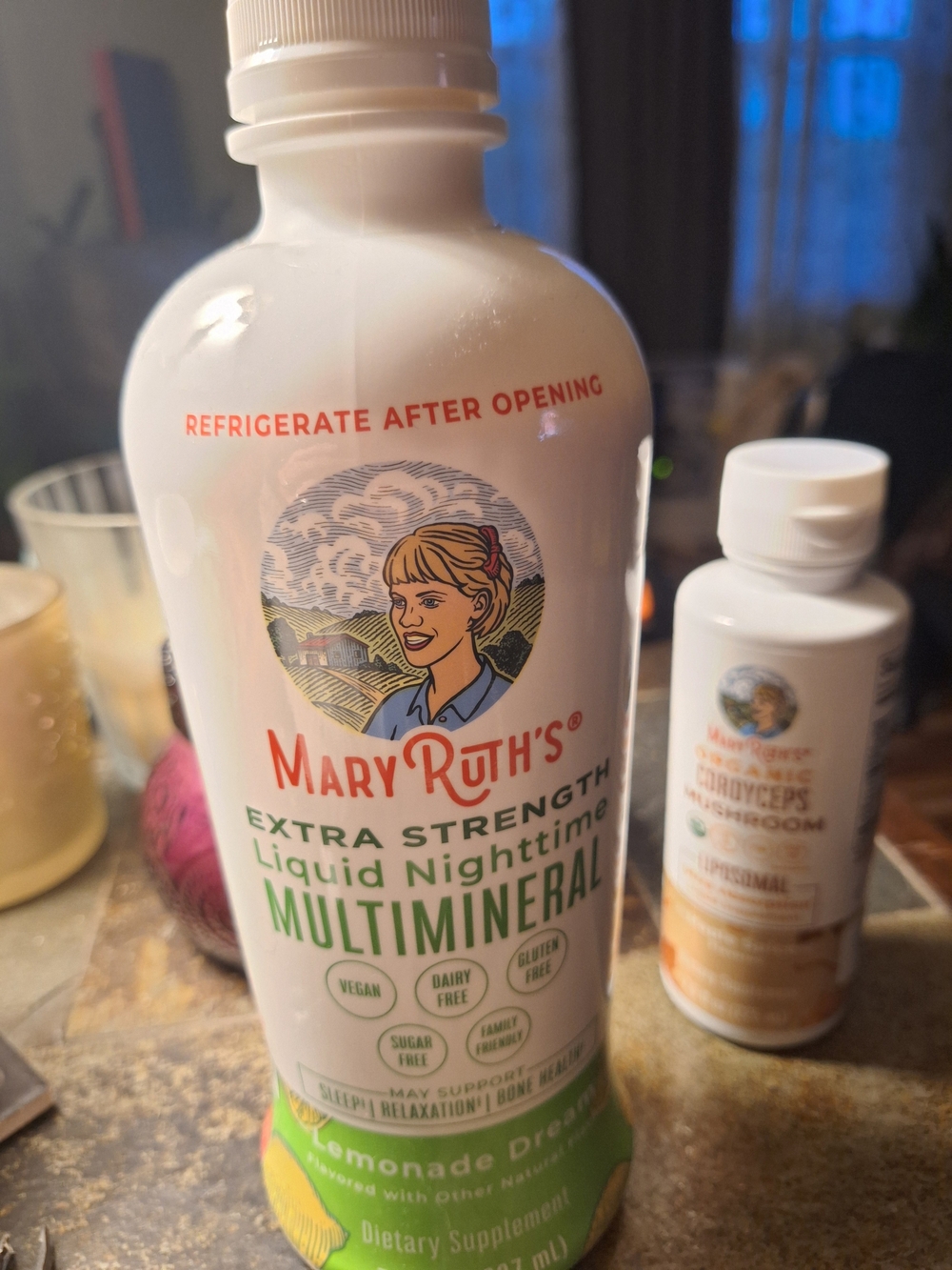 Extra Strength Liquid Nighttime Multimineral - White